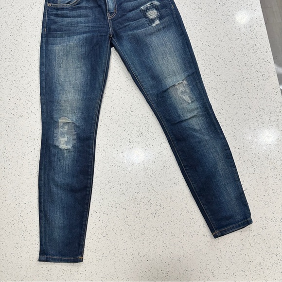 Current Elliott - The Ankle Skinny in Old Blue Repair sz 0 - Picture 2 of 10
